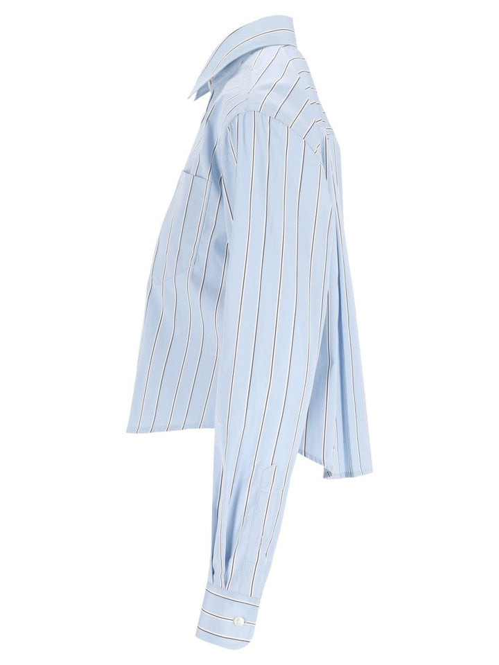 Ami Ami Paris Short Shirt Shirts - Light blue | c903a632ebd134761562f67d3b871054591e44a7