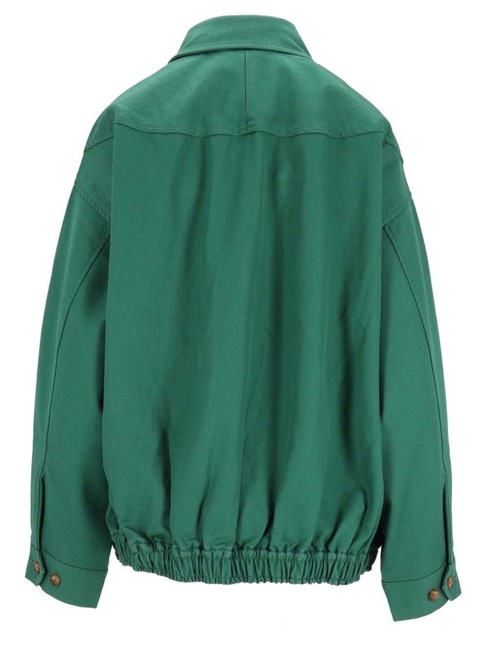 Polo Ralph Lauren Oversized Cotton Windbreaker Jackets - Green | f04fbe631604a16c1a1df928b99d6d249523da54