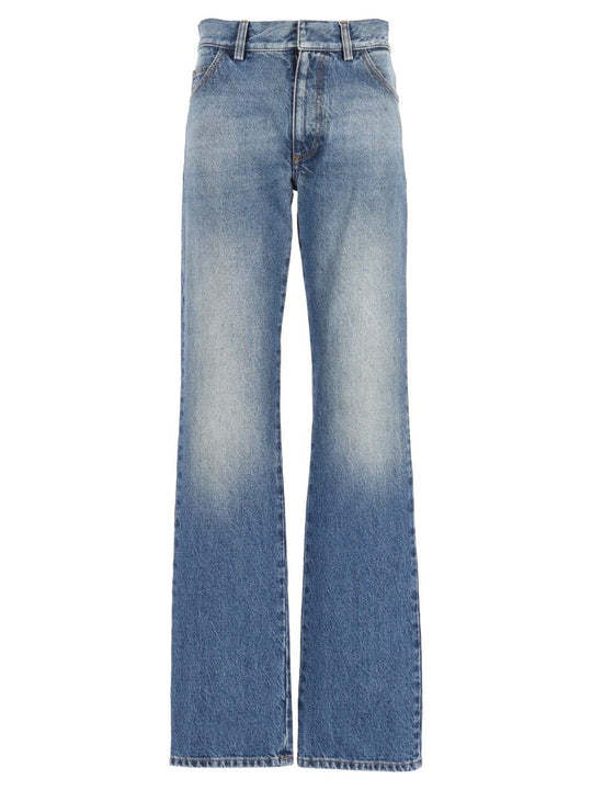 Wide-Leg Jean Jeans Blue
