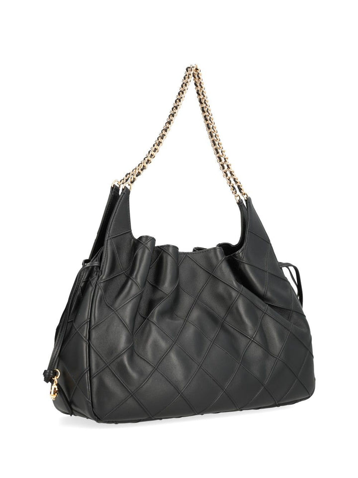 Tory Burch Fleming Shoulder Bags - Black | 48a5b5e0f95702a12f20b7ad1ee075041c4ed231