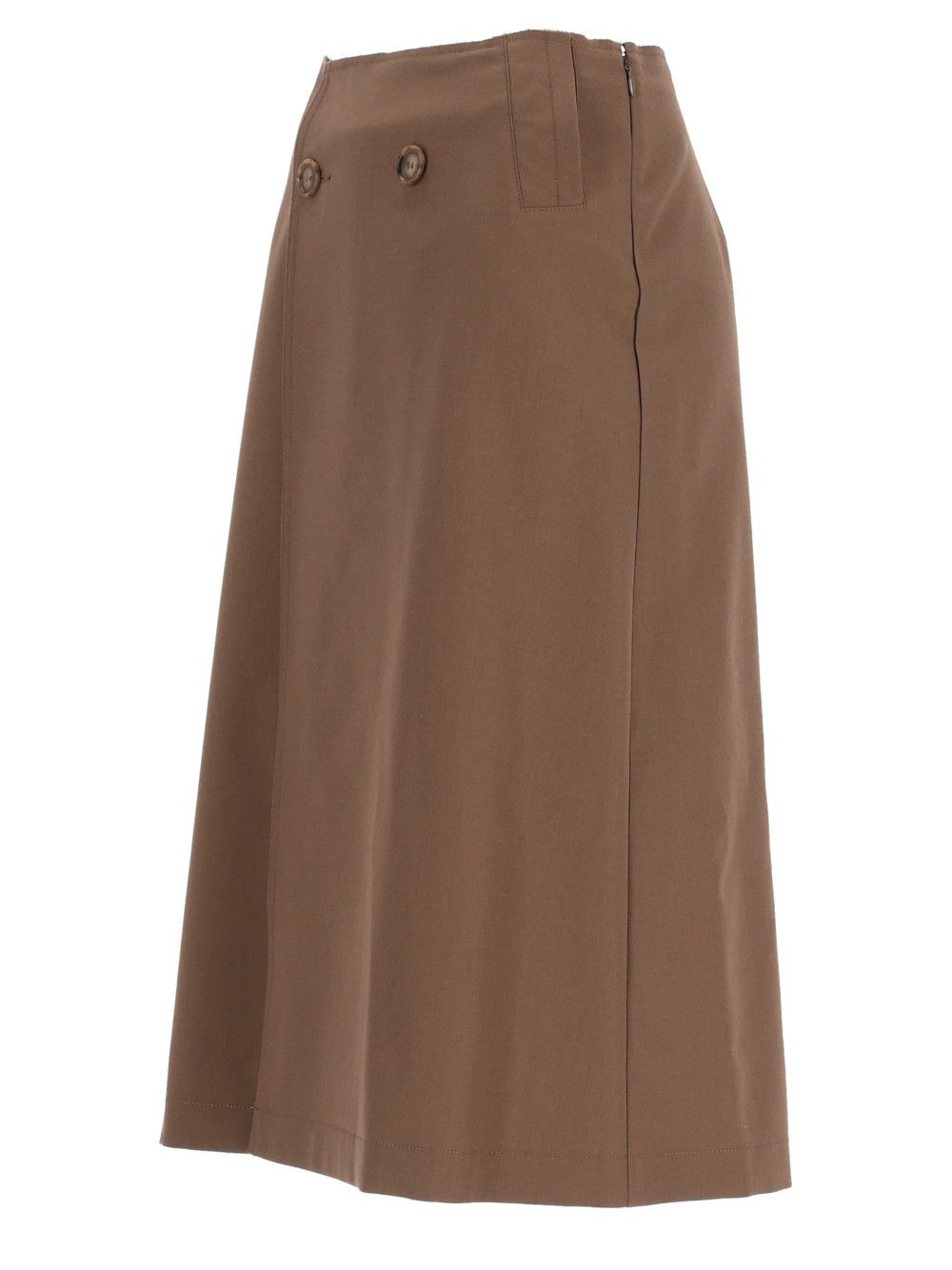 Mm6 Maison Margiela Wrap Skirt Skirts - Brown | 5841cd23ba4c0ea3050e0eafb23671d8504bf1d7