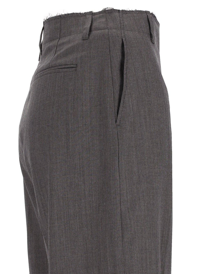 Mm6 Maison Margiela Pants Trousers - Grey | ae57ef22973ab76132d214576765d75f870291be