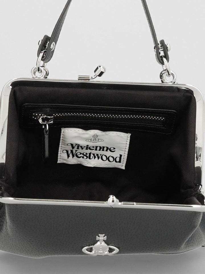Vivienne Westwood Granny Frame Purse Handbags - Black | 618aa6b0f5e9c82bc8f694003bf5f8051444006b