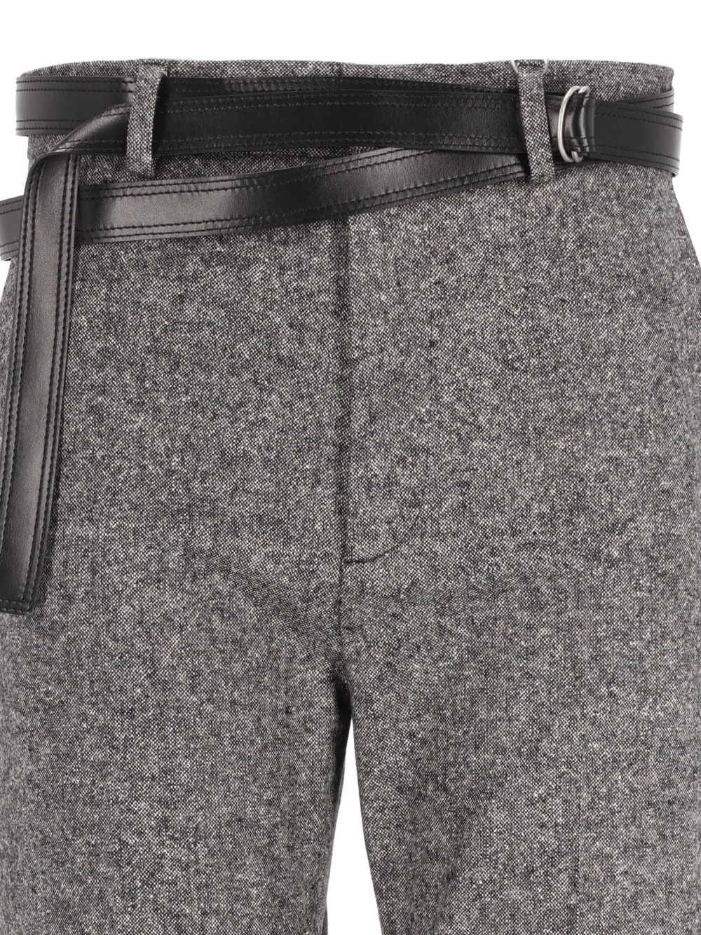 Mm6 Maison Margiela Pleated Trousers - Grey | fad60c0ecc931e08f5c2bdcb0029d99cfbb39d20