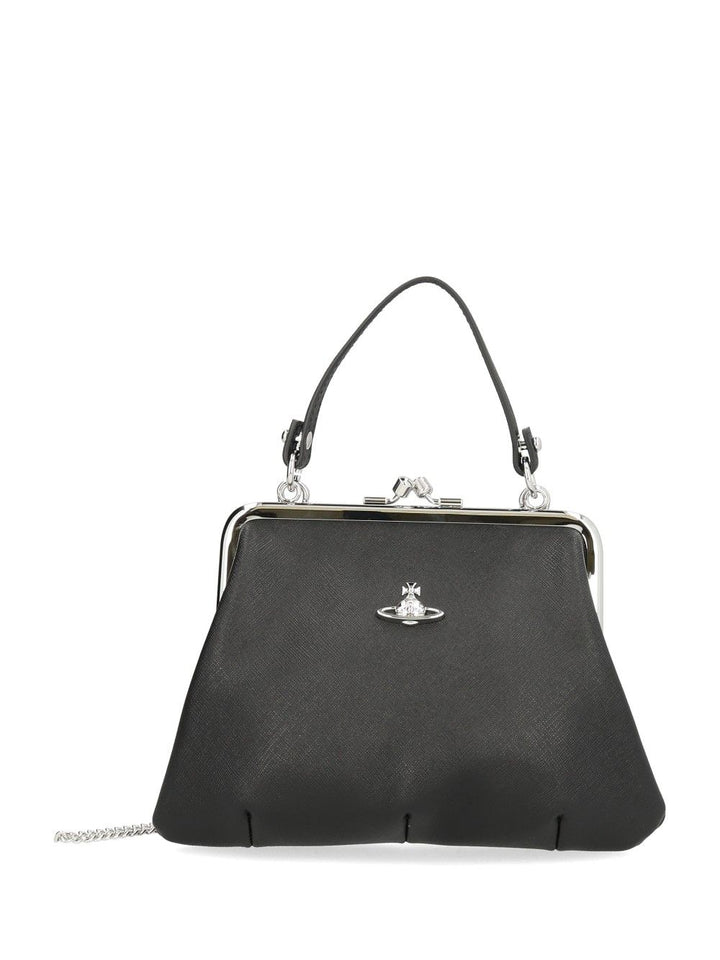 Vivienne Westwood Granny Frame Purse Handbags - Black | 205cc8e885508a59a5f0932ab81a91a30ecd8072