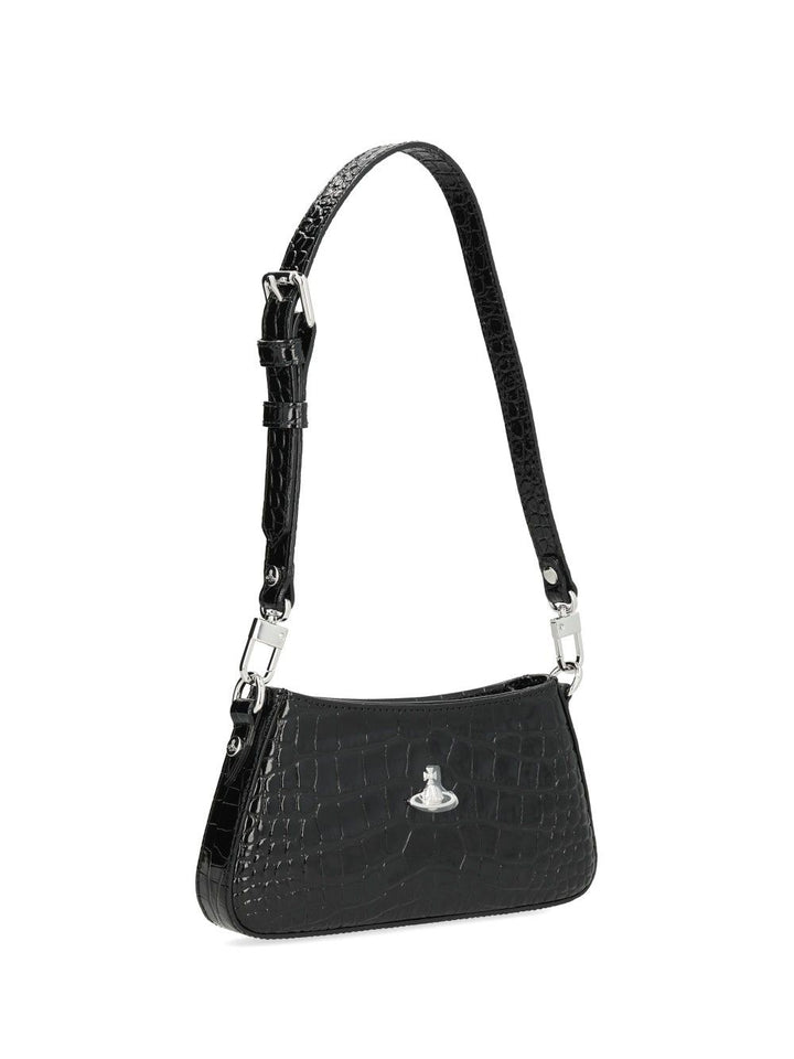 Vivienne Westwood Tasha Shoulder Phone Bag Shoulder Bags - Black | 264394d3bd02eb26ddaef246634afb4e3d7ebda2