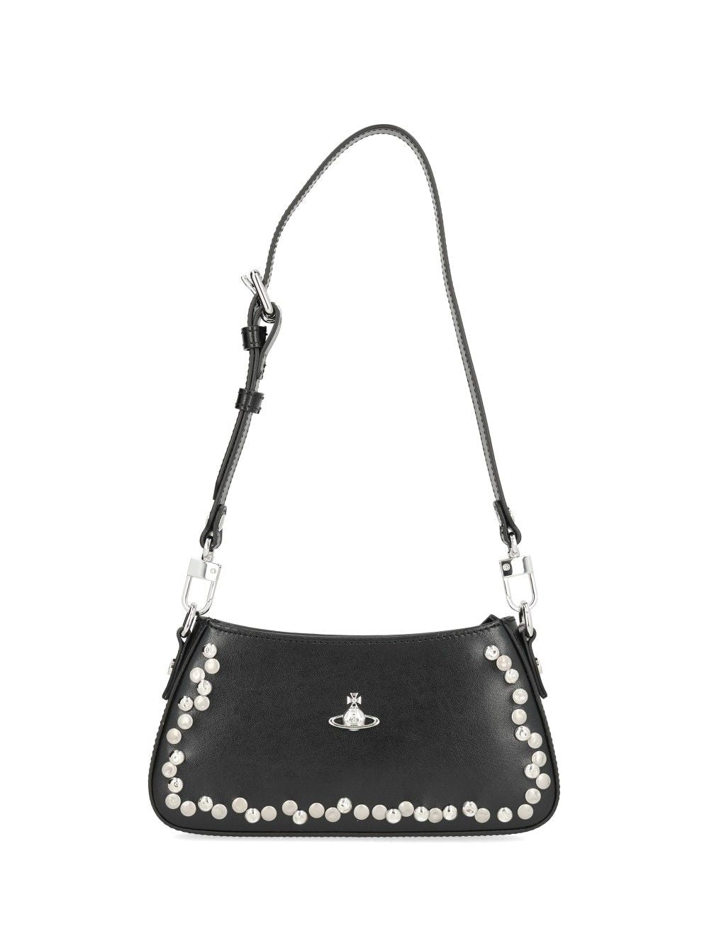 Vivienne Westwood Tasha Shoulder Phone Bag Shoulder Bags - Black | 86b6411afb0dd475946c79e56c98686301a53b13