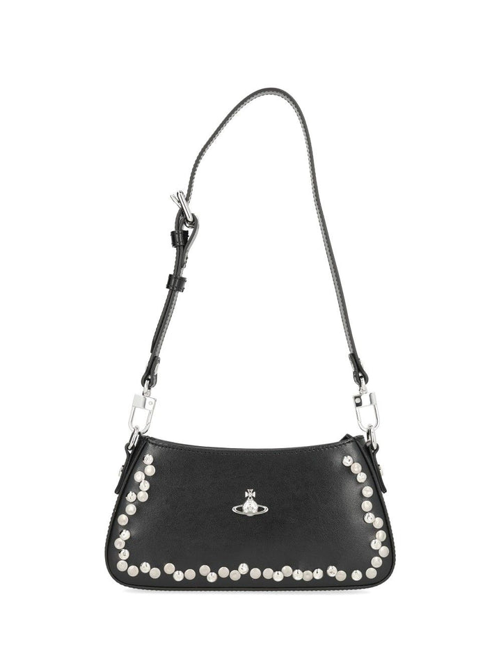 Vivienne Westwood Tasha Shoulder Phone Bag Shoulder Bags - Black | 86b6411afb0dd475946c79e56c98686301a53b13