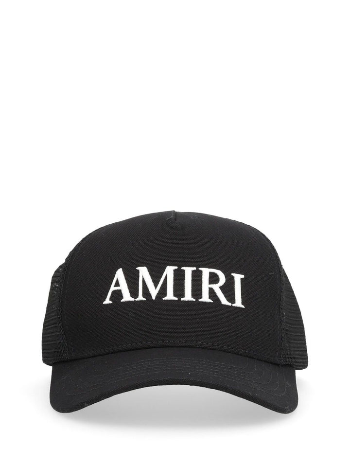 Amiri Logo Cap Hats - Black | fdf18d025a8ae6ac4ecf284292ace71078dfec45