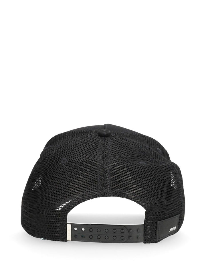 Amiri Logo Cap Hats - Black | 8d57fb54f0aba04c68bd004d3f66336364aeab06