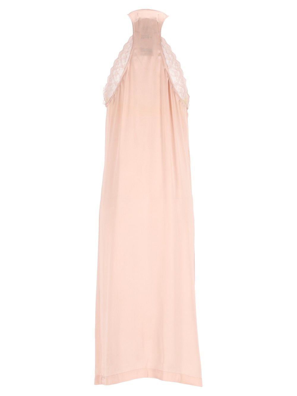 Maison Margiela Midi Lace Slip Dress Dresses - Rose | fc372bf9b40fc9267211db1972011b718f669e49
