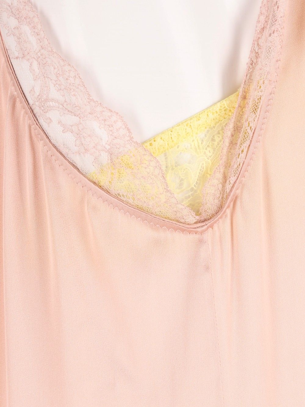 Maison Margiela Midi Lace Slip Dress Dresses - Rose | 9bf911bc1c0ad9c9531c5e1e38d772c0ed9d3ad9