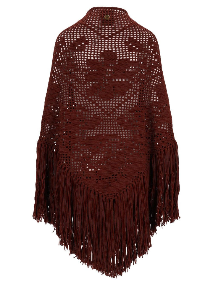 Chiarais Peony Scarves And Foulards - Brown | fc78388c9cdbb012dbc2ca364dc81813cd7cb52d