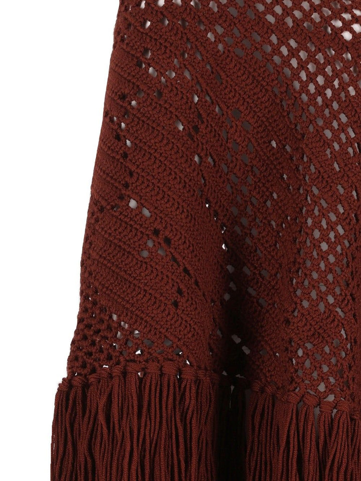 Chiarais Peony Scarves And Foulards - Brown | 4df2d2f8cb627f626269c31ca80d34e39dcf628e