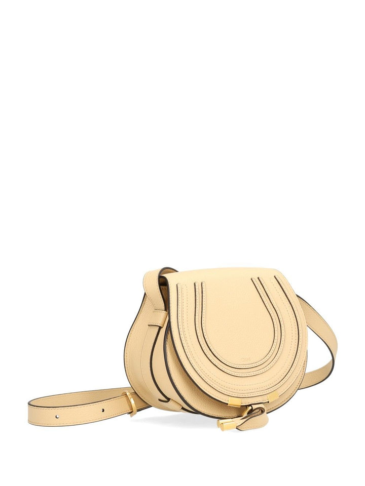 Chloe' Marcie Shoulder Bags - Beige | 2ffefe648ca31e969ee31991ae397df1d863bbee
