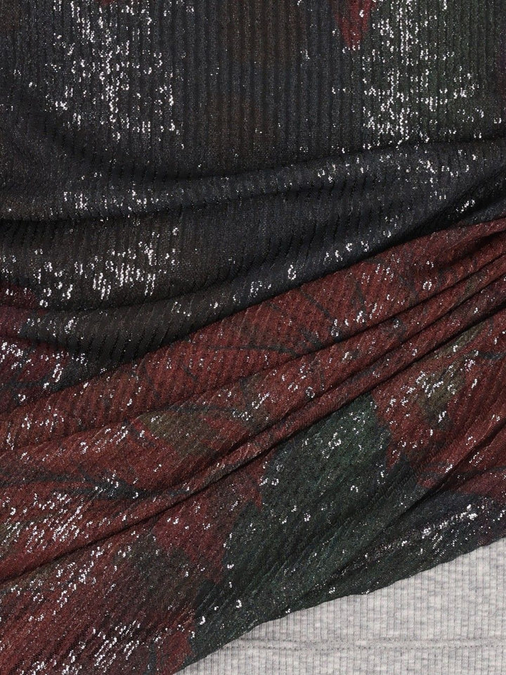 Maison Margiela Printed Draped Top Tops - Multicolor | e090ccaba73317f7a247f34a5004a2766ce17748