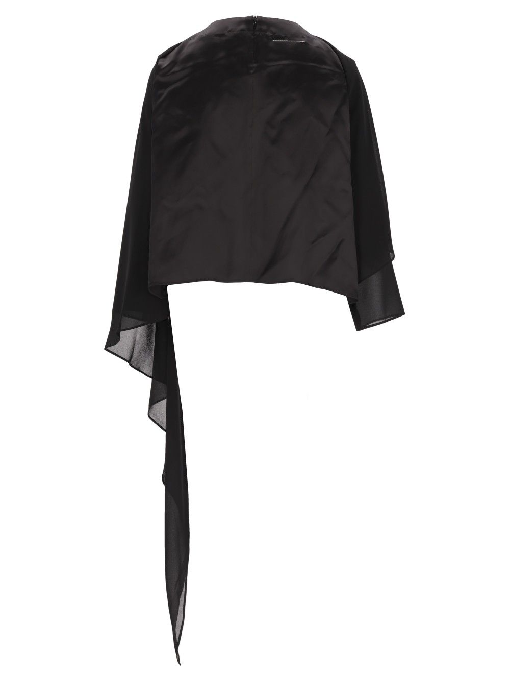 Mm6 Maison Margiela Long-Sleeved Top Tops - Black | fa5b2eb8bfc10ad2f7c52afc660f7eddcaa8a55a