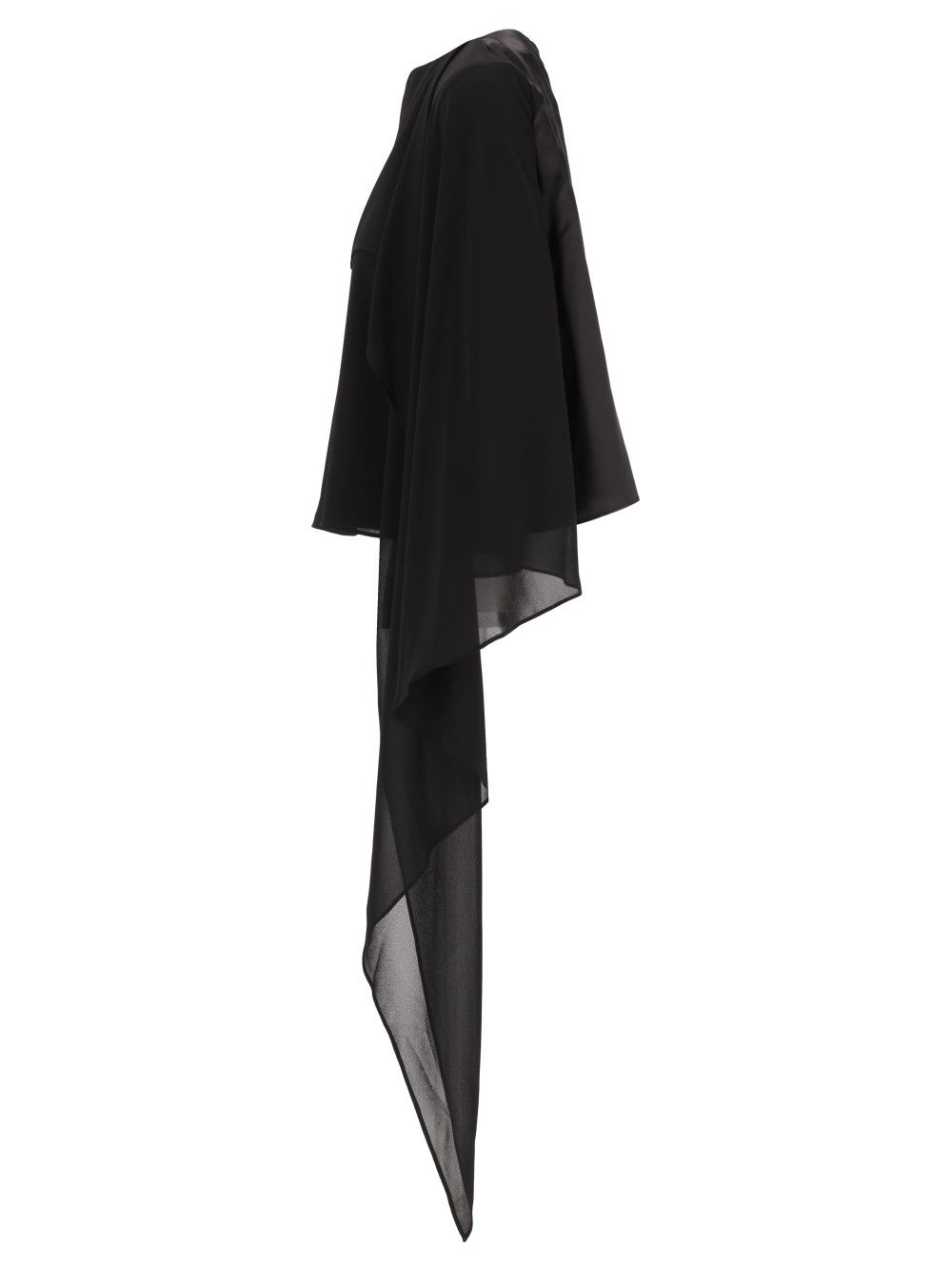 Mm6 Maison Margiela Long-Sleeved Top Tops - Black | b75e5685b4a0abe211d65faac19450aa6cd95f66