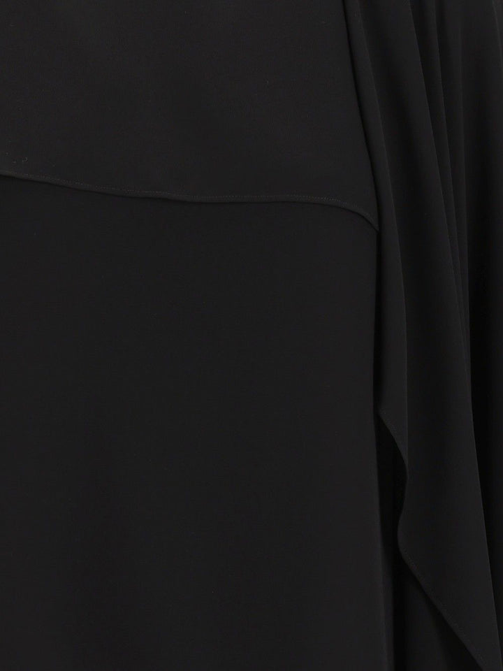 Mm6 Maison Margiela Long-Sleeved Top Tops - Black | f8ebc81713a5e057d2a1939589839696e42d5668