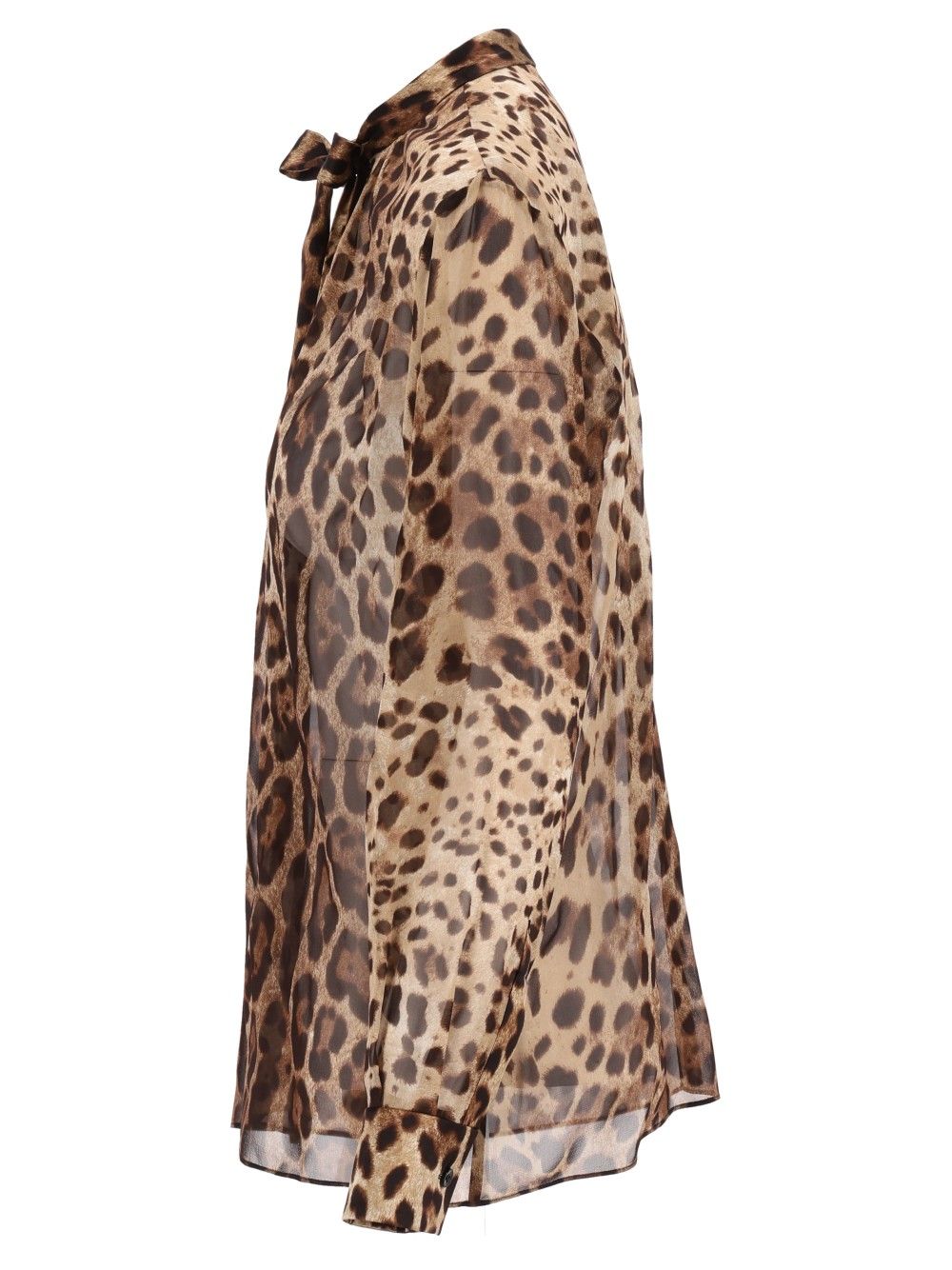 Dolce & Gabbana Leopard Print Chiffon Shirt Shirts - Animalier | a15de04b75a1358cbfda95b844a6430dc8bb9d22