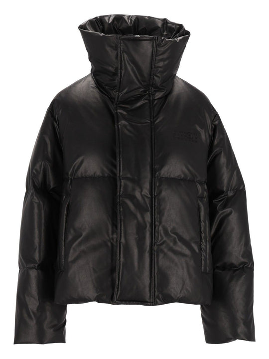Short Down Jacket Jackets Black