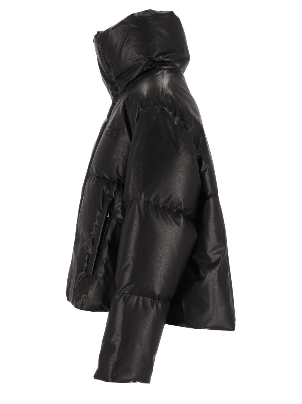 Mm6 Maison Margiela Short Down Jacket Jackets - Black | 04da2cb577d5886ce02044f059880bc8c88378b4