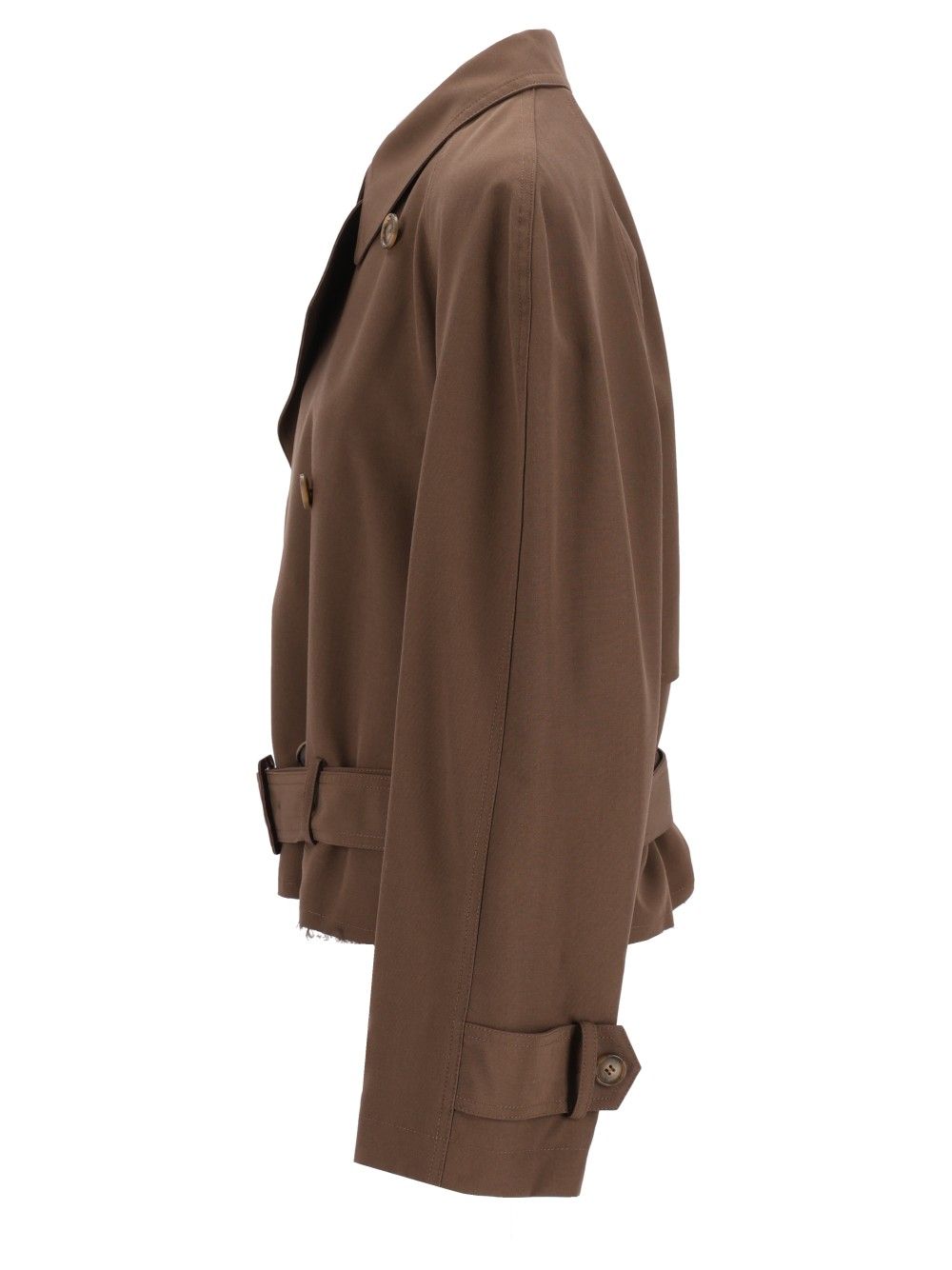 Mm6 Maison Margiela Sportsjacket Coats - Brown | 31bc0826f2aca881b2a4afadd13f7796413b1d2f