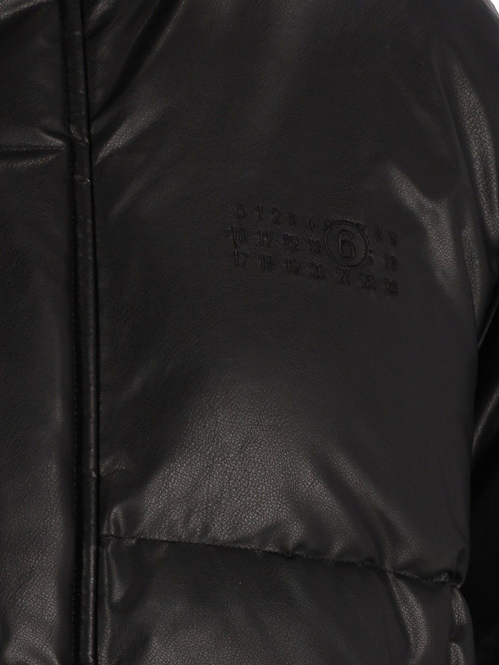 Mm6 Maison Margiela Sportsjacket Jackets - Black | 9f679dd58a828c1f6739def3b15bb0488c6aa1d5