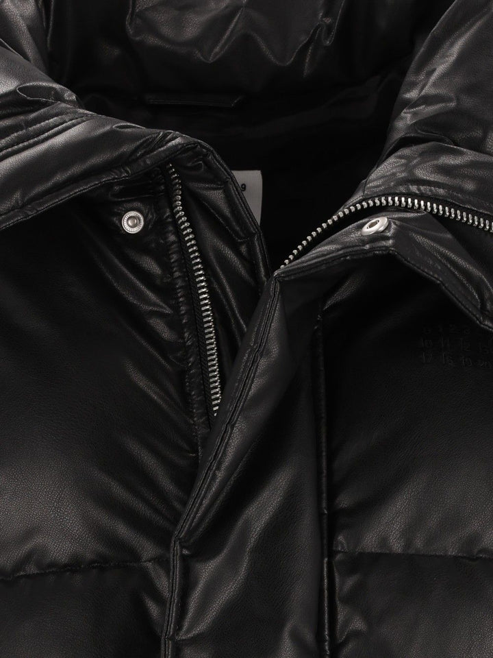 Mm6 Maison Margiela Sportsjacket Jackets - Black | f165defeaf61f420d86591974c0316b4179b99d5