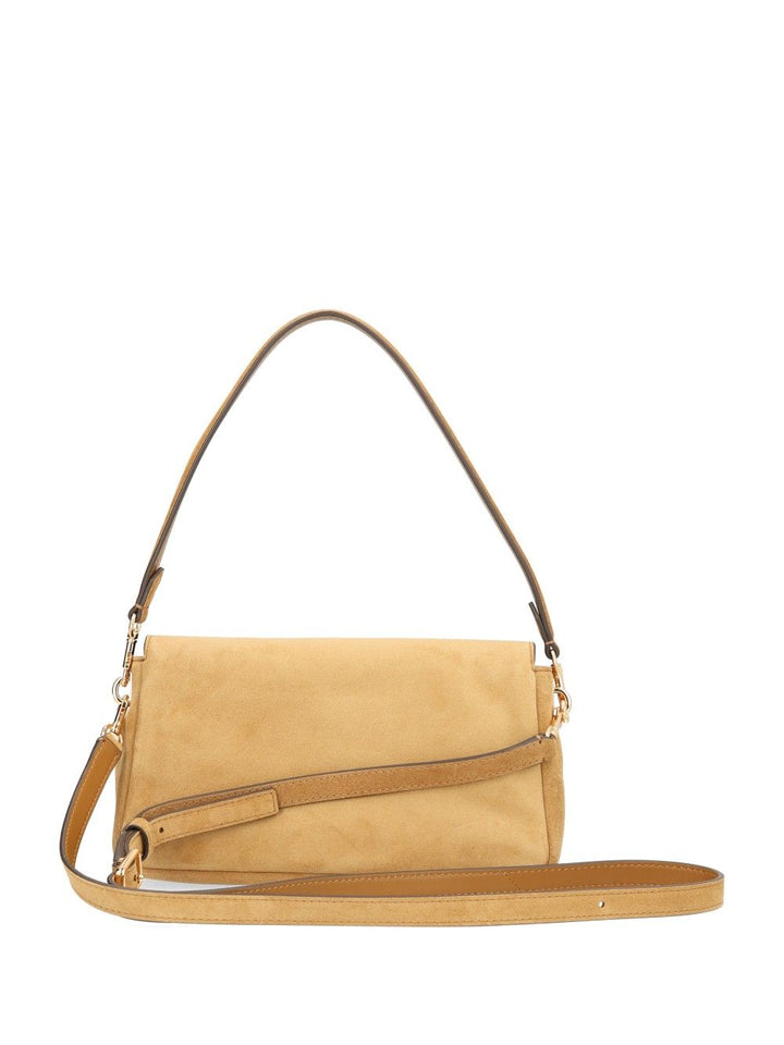 Tory Burch Charlie Shoulder Bags - Beige | 67200bd796e6840c967312ed8d2c92820329276e