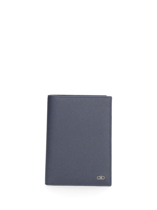 Gancini Compact Wallet Wallets Blue