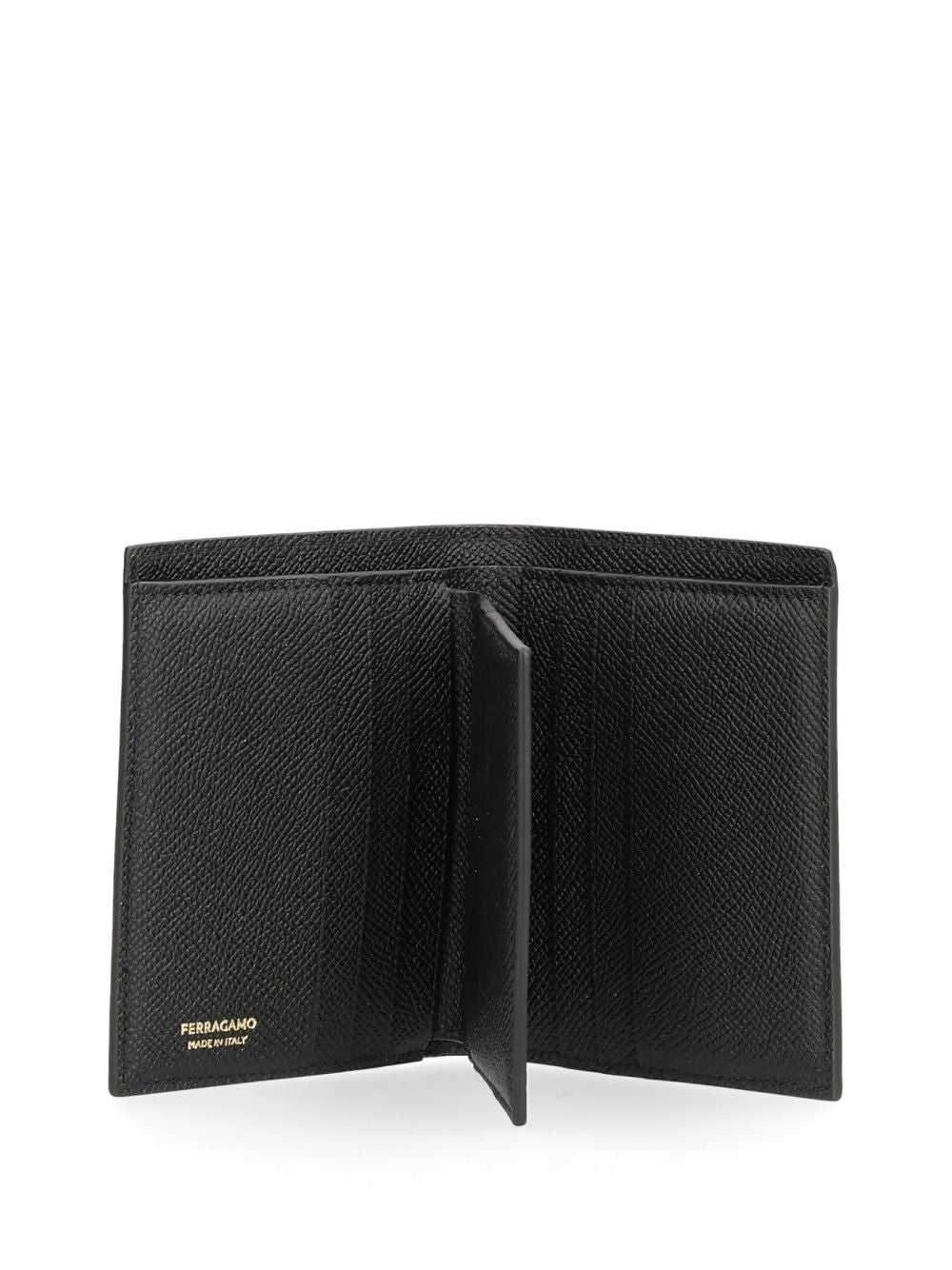 Ferragamo New Gemini Nero Wallets - Black | 00adeabed5dc3871436f502ca20d39b900624e72