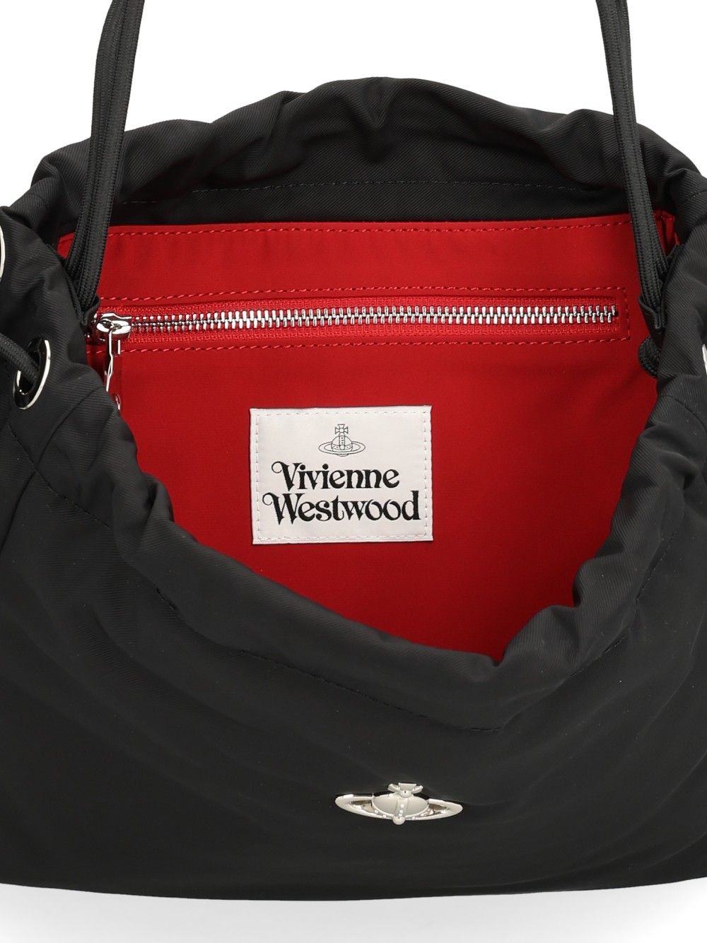 Vivienne Westwood Hilary Bucket Bag Shoulder Bags - Black | efa90816d80d7d997672c7515308f92007acd1d5