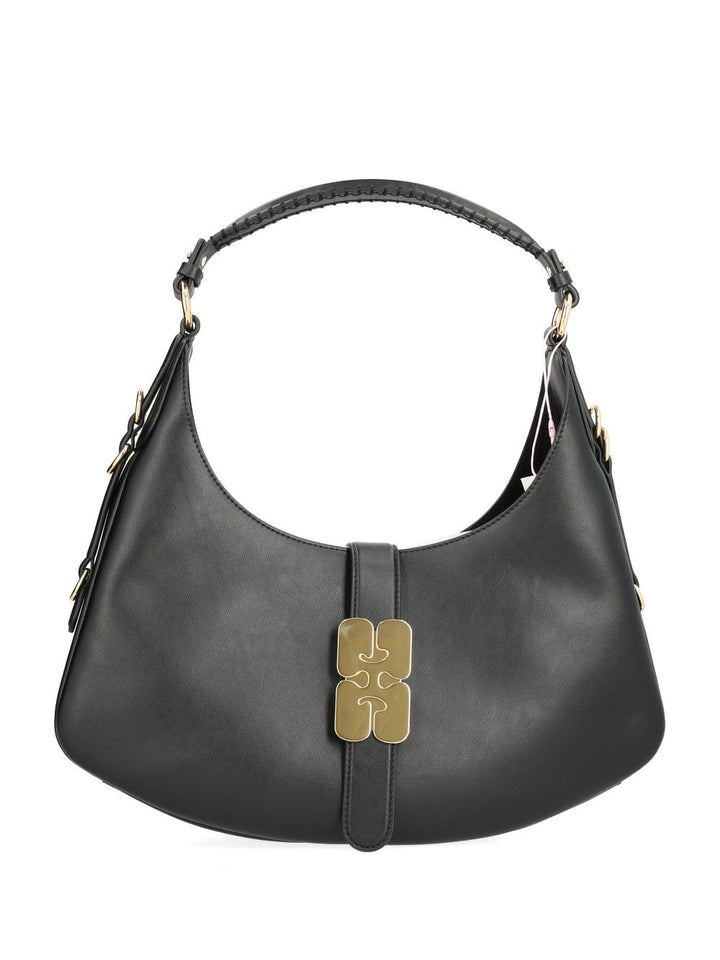 Ganni Kat Small Bag Shoulder Bags - Black | 070a0bf4110c048d20582ae13c9260de887d3aff