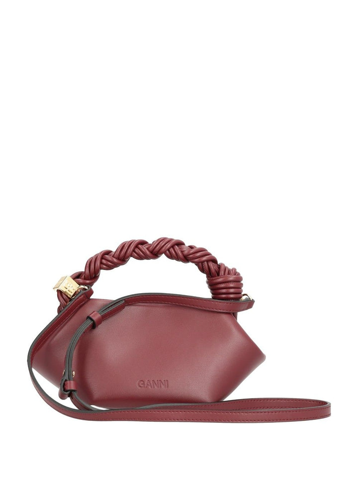 Ganni Butterfly Handbags - Bordeaux | 4ab271cc391be6329c20f3bdf5fca61574ebd377