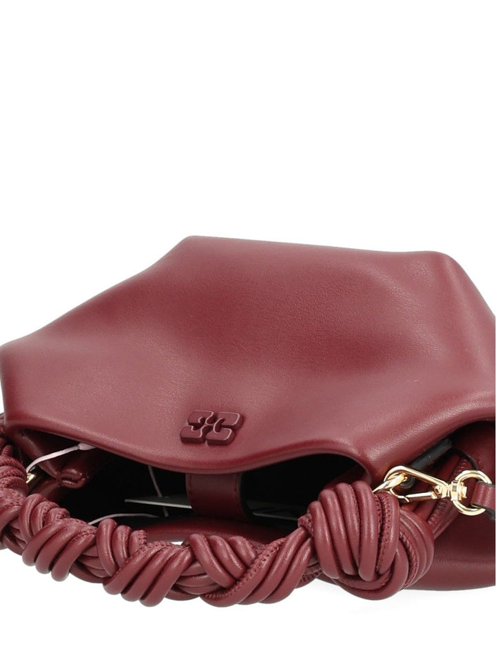 Ganni Butterfly Handbags - Bordeaux | 46a669eb89ca5b5cef808a2e7e7446afd34104f8