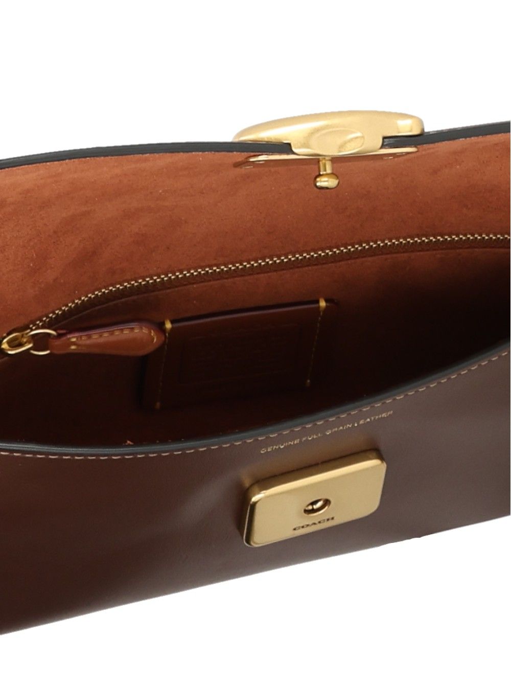 Coach Refined Calf Leather Jet Shoulder Bag Shoulder Bags - Brown | c15905430c7f4d39b2ed44f38a9a69ba21dbba99