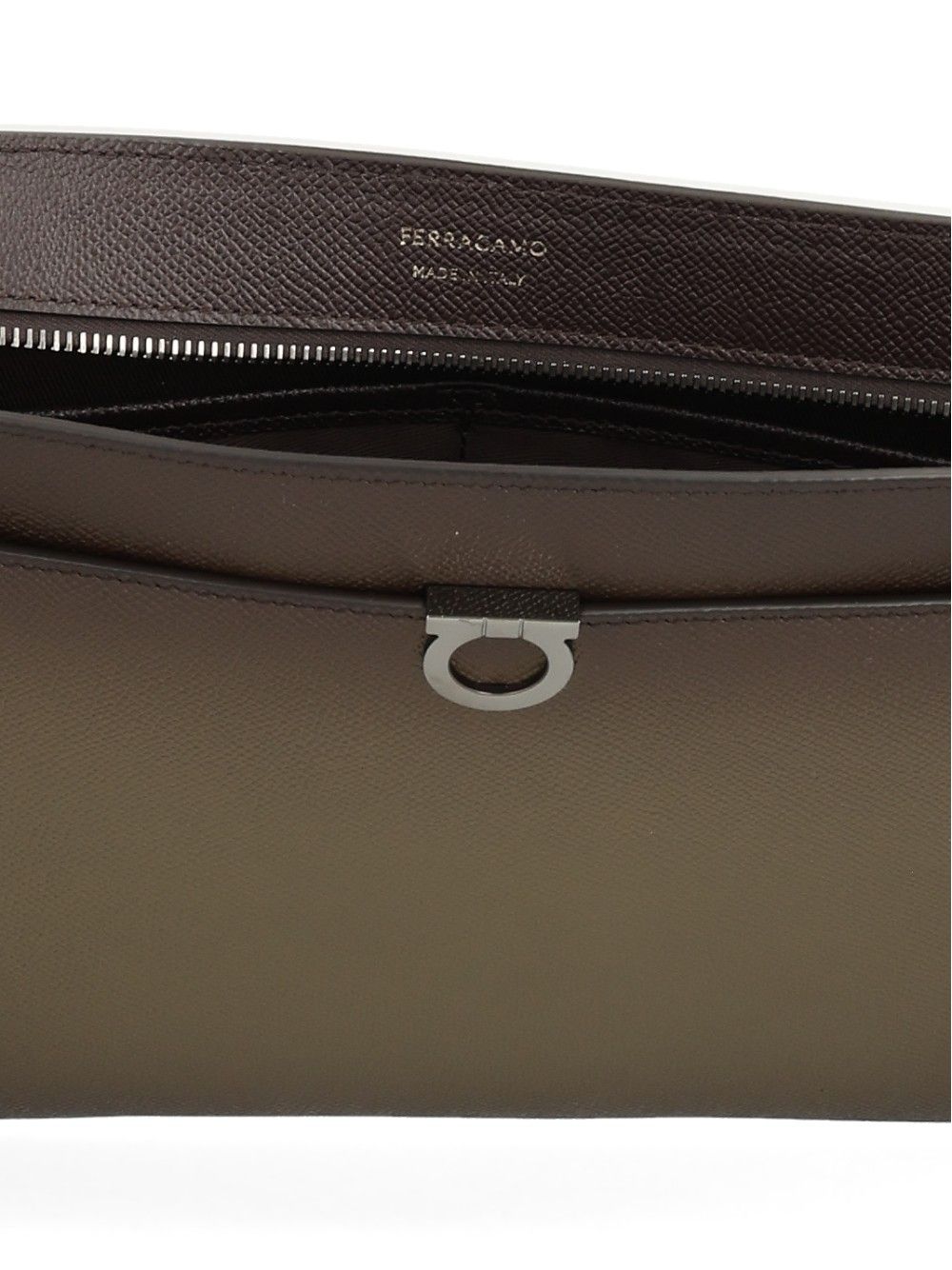 Ferragamo Trading 1/2 Vit New Gemini  New Olive/ Small leather goods - Brown | 720555dd6d7eddac2d6a405aa6d12cb9fb915931
