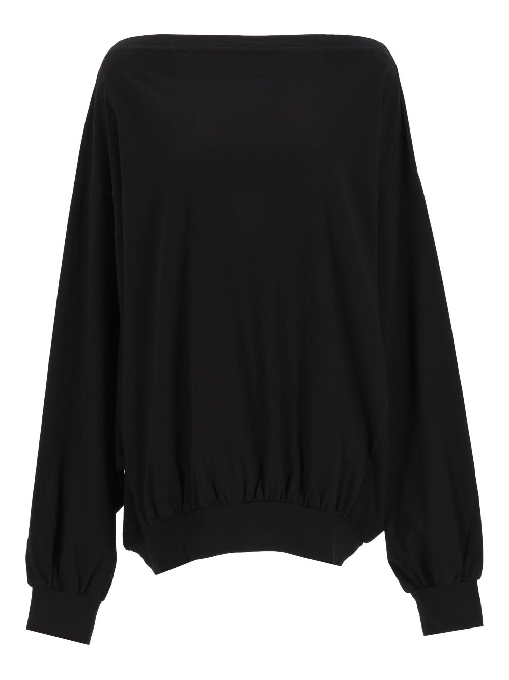 Mm6 Maison Margiela Long-Sleeved Top Tops - Black | 50c25a2f74548d53c25615687ccd556fc693e5aa
