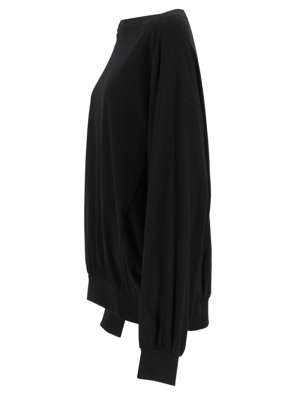 Mm6 Maison Margiela Oversized Sweater Tops - Black | bde5554dc1cff9febfd4b4324bdba0d137c3a142