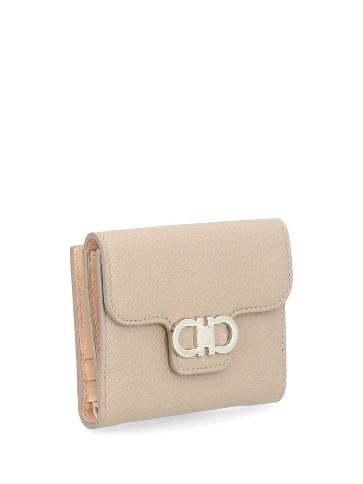 Ferragamo Gancini Wallets - Beige | 155af68d7d4243e0032fe8aa98bb09fe251e3193