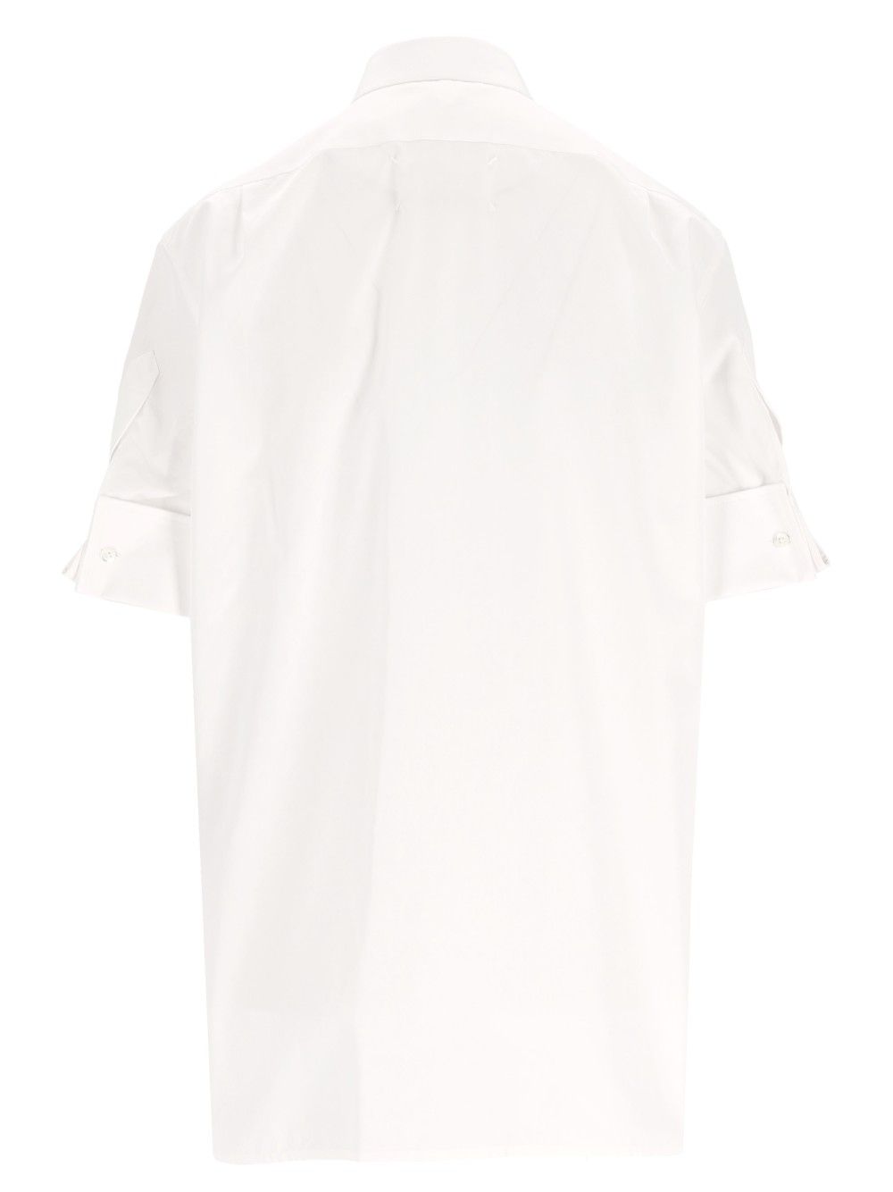 Maison Margiela Snapped Button Short Sleeves Shirt Shirts - White | 8e6c493431a82a0248678917e109a8e43ed2fb0c