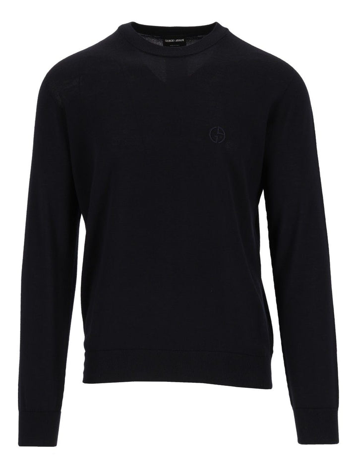 Giorgio Armani Sweater Knitwear - Blue | 83d36e08741c92269992798c05b153b2307338f0