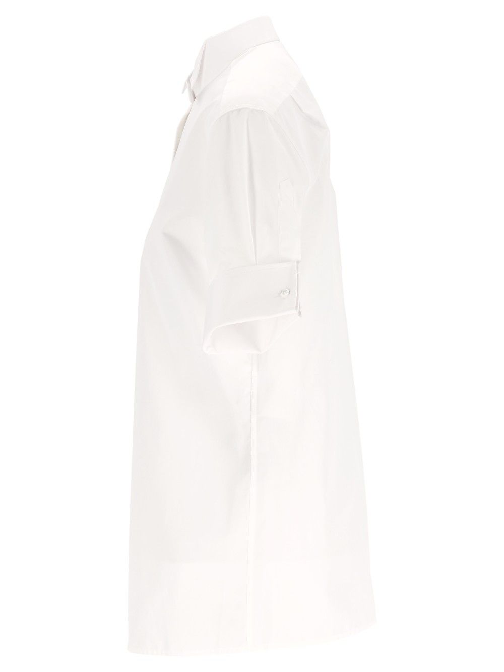 Maison Margiela Snapped Button Short Sleeves Shirt Shirts - White | 1ae6c0b3ef9854736e48bc2f47e6fe962bf3d9e4