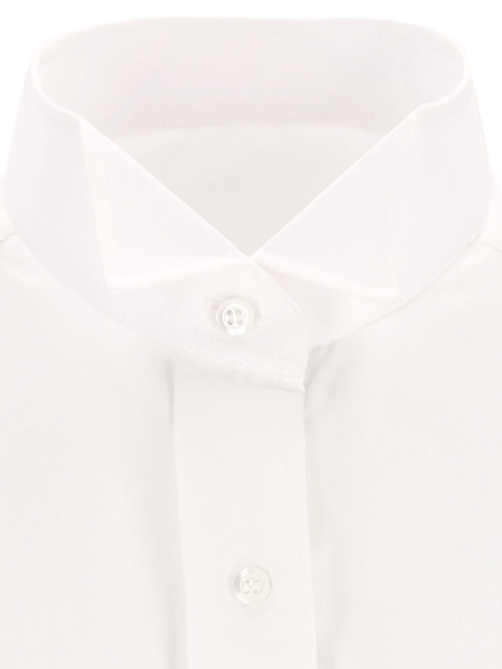 Maison Margiela Snapped Button Short Sleeves Shirt Shirts - White | 957fa8f6e9ffad431d633a440a4d668068dce49f