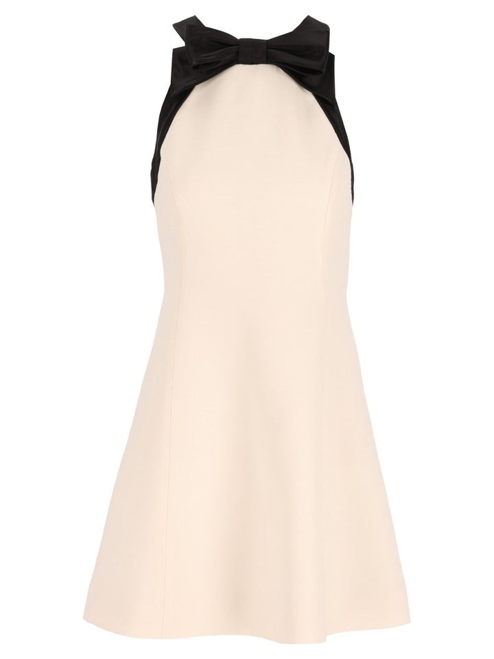 Valentino Garavani Mini Dress Crepe Couture Dresses - White | 8a2bfb6b07f2923e219ab27b35b70868cc5595e8