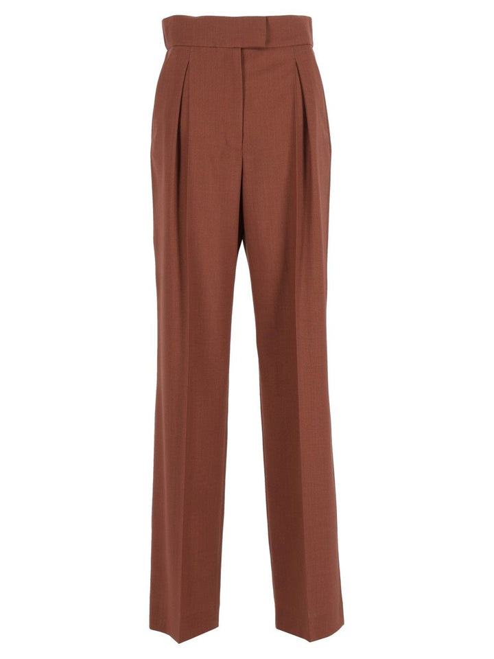 Valentino Garavani Tailored Trousers - Brown | 0401829ce2c352d334514e7a62c3333168efd64d