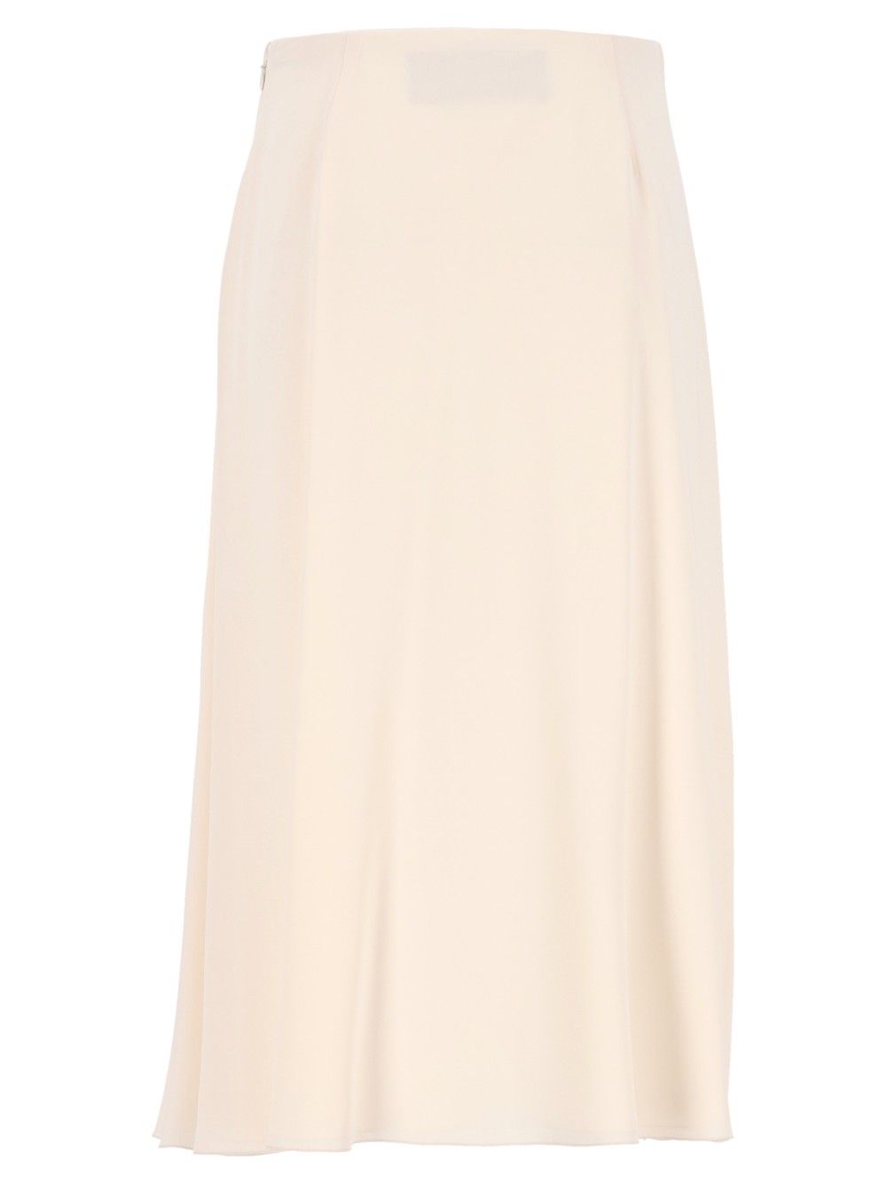 Valentino Garavani Midi Skirt In Georgette Skirts - White | 5b73d0e3f78893f68c32faec8b50c78c87582dae