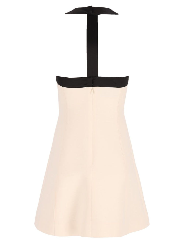Valentino Garavani Mini Dress Crepe Couture Dresses - White | 420b77e278c738ee464e12b83ffcd6e228898910