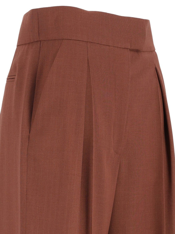 Valentino Garavani Tailored Trousers - Brown | 5e75f6f113e1a2749ca052ebc5a9e1912bc01228
